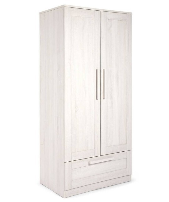 Atlas 3 Piece Cotbed Set with Wardrobe and Essential Fibre Mattress image number 2
